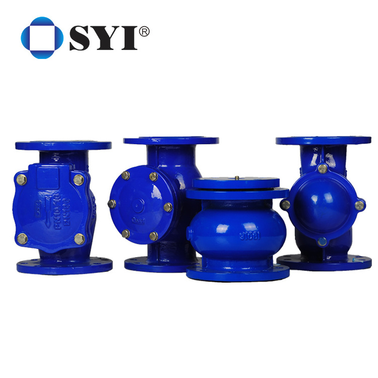 Good Sealing Performance DIN3202 Ductile Iron Rolling Ball Type Check Valve