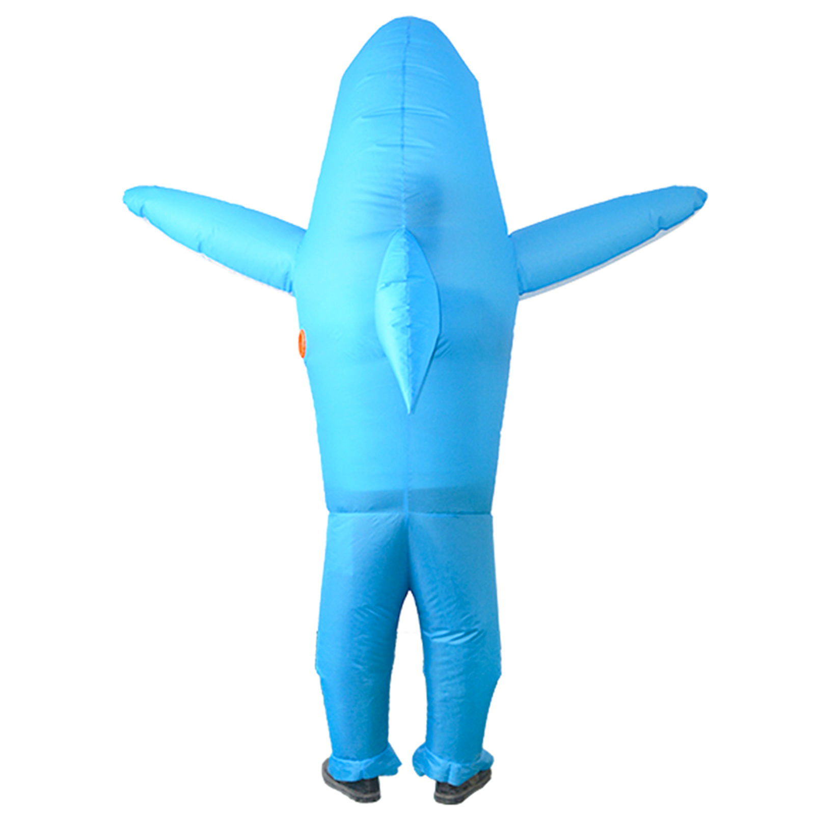 Inflatable Shark Costume Shark Inflatable Costume Kids Jumpsuit Full Body Suit Halloween Costumes Cosplay Blow Up Suit for Adult