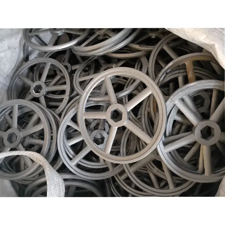 Quality Safety Shell Moulding Casting OEM Industrial Cast Iron Handwheel Pump Valve Stainless Steel Hand Wheel