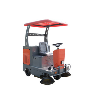 Hot Selling Outdoor Commercial Electric Power Sweeper Automatic Road Street Ride-On Vacuum Machine