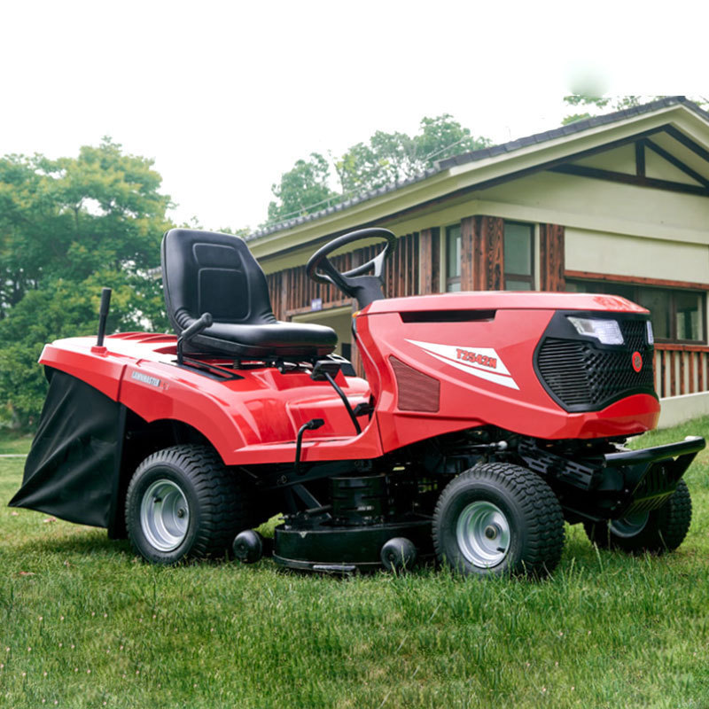 Low price Multifunctional Football Field Ride On Lawn Mower Fully Automatic Garden Grass Removal Machine