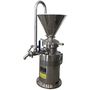 Small Vertical Stainless Steel Grinder for Peanut and Almond Multifunctional High Speed Fine Split Colloid Mill