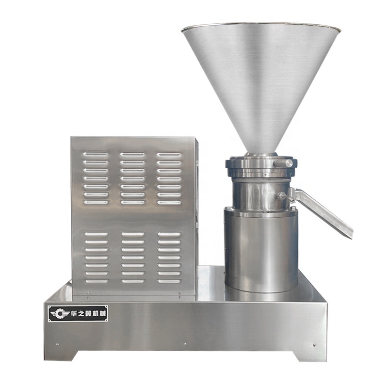 Nut and walnut horizontal stainless steel grinder, circulating mouth fruit and vegetable juice colloid mill