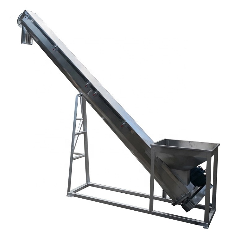 China Customized Various Specifications Flex Auger Incline Price Free Accessories Resin Automatic Screw Conveyor For Sand