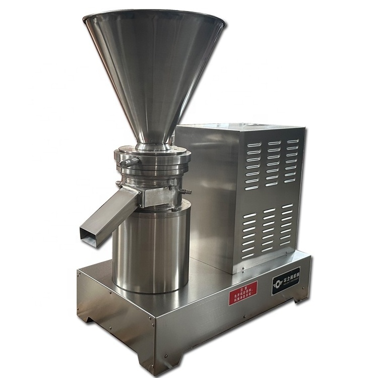 Small Vertical Stainless Steel Grinder for Peanut and Almond Multifunctional High Speed Fine Split Colloid Mill