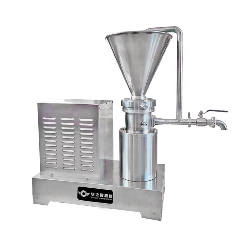 Nut and walnut horizontal stainless steel grinder, circulating mouth fruit and vegetable juice colloid mill