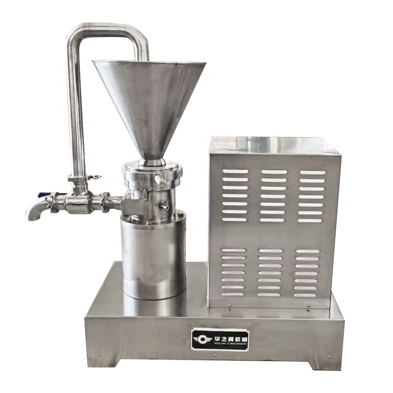 Nut and walnut horizontal stainless steel grinder, circulating mouth fruit and vegetable juice colloid mill