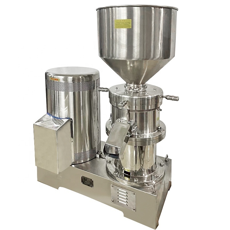 Small Vertical Stainless Steel Grinder for Peanut and Almond Multifunctional High Speed Fine Split Colloid Mill