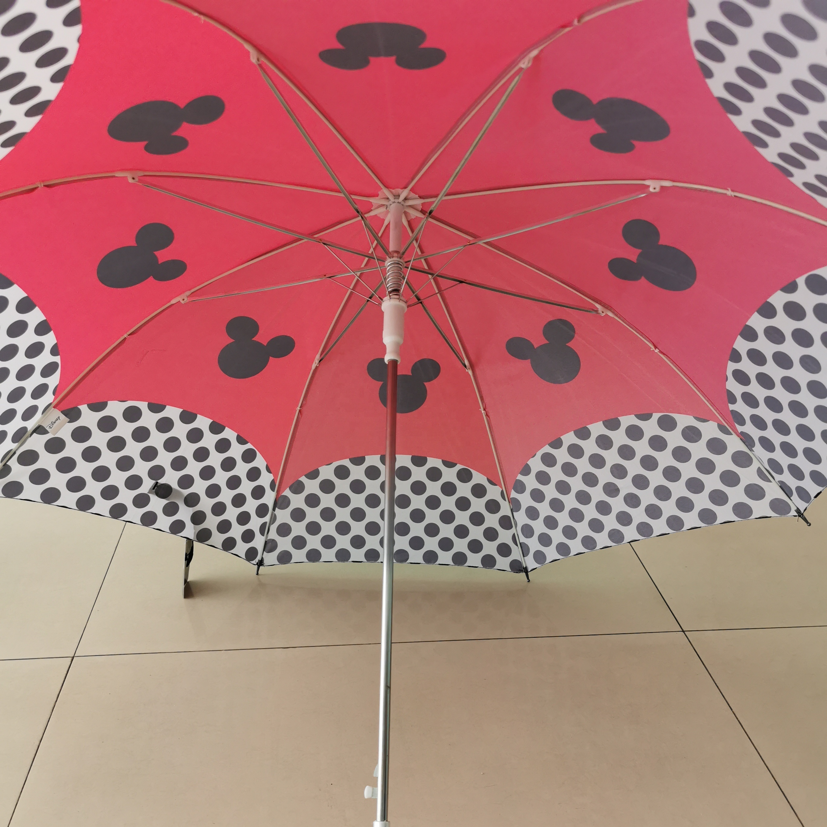 23 Inch Lady Light  Mini Straight Umbrella with WindProof Creative Fiberglass Frame Stick Rain Umbrella BSCI Audit Good Quality