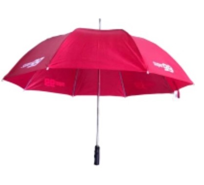 wholesale custom print logo red windproof 8k 28inch straight umbrella for adults