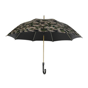 Golf Umbrella Big Size Auto Open Camouflage Green Design Color Fiber Frame