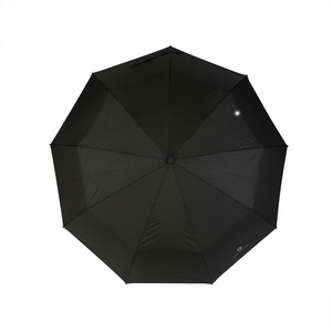 New Arrival 23inch*10k 190T pongee fabric 3 folding umbrella with box