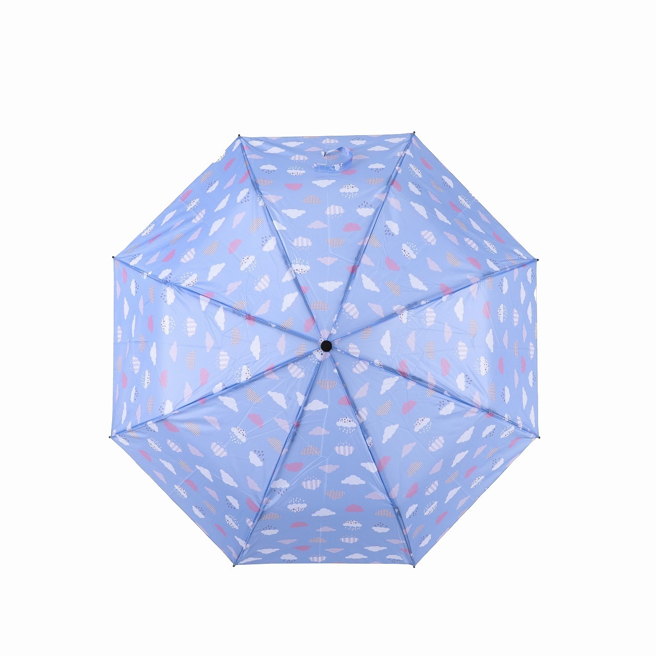 Wholesale foldable umbrella  Promotional Cheap 3 Folding Umbrella Light Weight