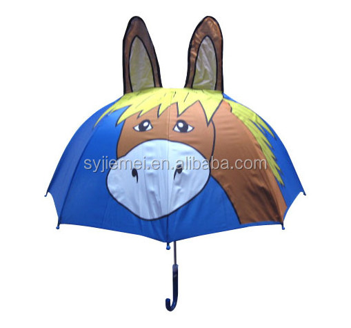 Horse desgin Kids Umbrella or children umbrella