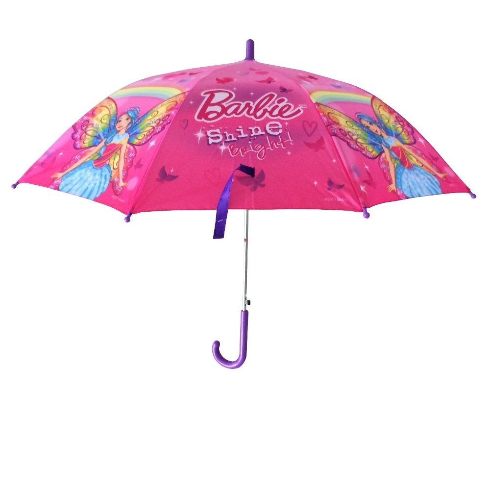 auto open 19''*8K kids umbrella with girls printing children umbrella