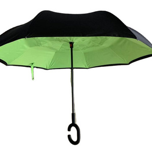 23 Inch Reverse Car Umbrella Fiberglass Frame