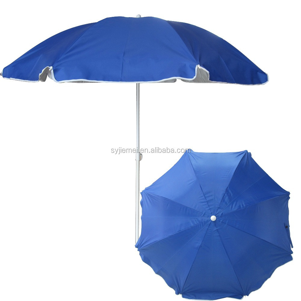 36''*8k Cheap Outdoor Beach Umbrella  with plastic handle garden umbrella