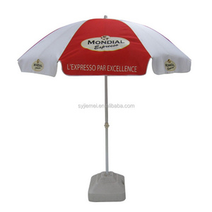 Outdoor Umbrella beach promotional sun umbrella with BSCI inspection