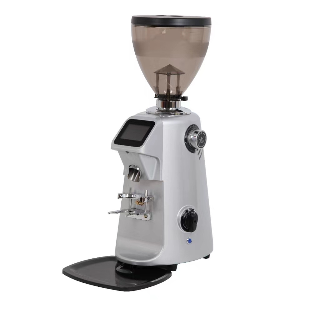 Professional Italian Automatic Coffee Grinder with Flat Burrs JX-680