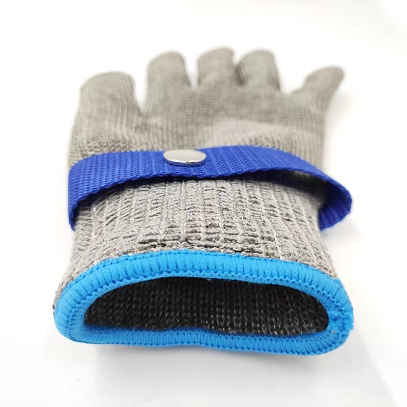 Food Grade 316l Meat Cutting Chainmail Steel Gloves Metal Wire Mesh Butcher Cut Resistant Stainless Steel Gloves