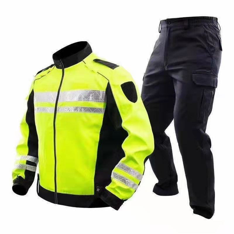 HOT Hi Vis Multi-function Winter Reflective Jacket And Safety Raincoat