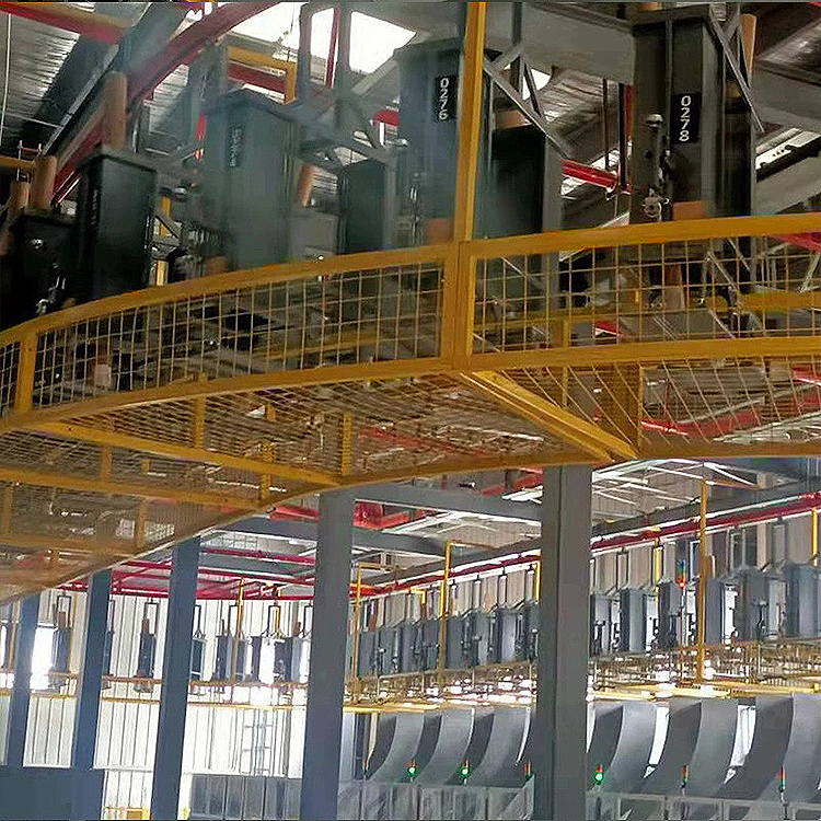 Gainjoys Powder Coating Production Line For Surface Treatment Of Aluminum Profile