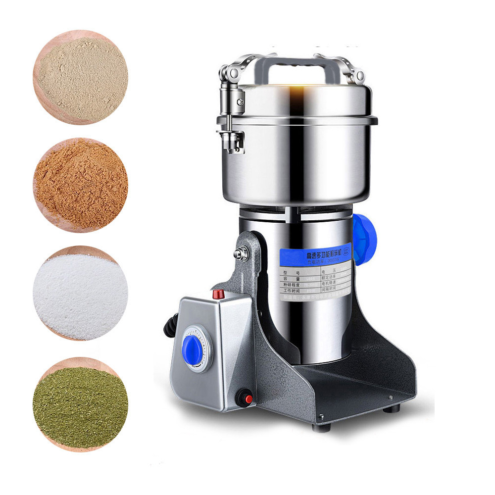 GainJoys Multifunctional swing type electric hay powder grinder Chinese herbal grinder spice grinding dry food grinder