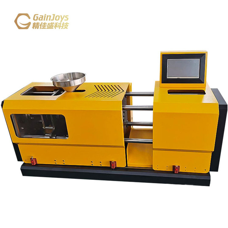 Electric plastic mini desktop injection molding machine, micro small products injection molding