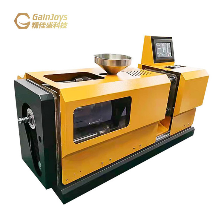 Electric plastic mini desktop injection molding machine, micro small products injection molding