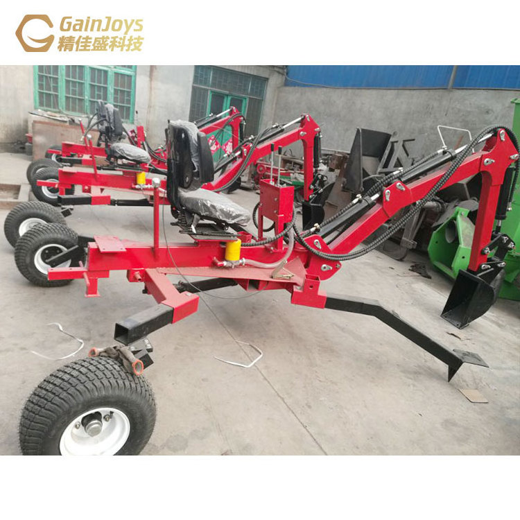 Gainjoys 9hp towable backhoe used towable backhoe towable backhoe for sale