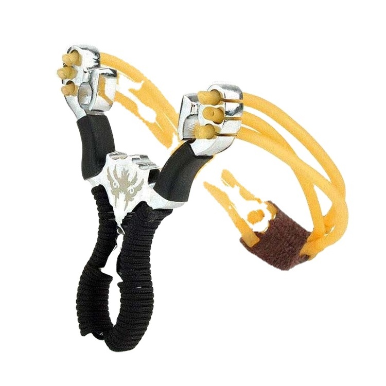 New Slingshot Wrist Folding Sling Shot Powerful Hunting Slingshot Catapult Stainless Steel F