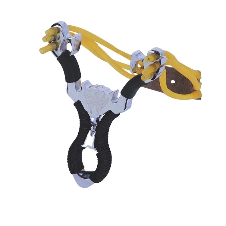 New Slingshot Wrist Folding Sling Shot Powerful Hunting Slingshot Catapult Stainless Steel F