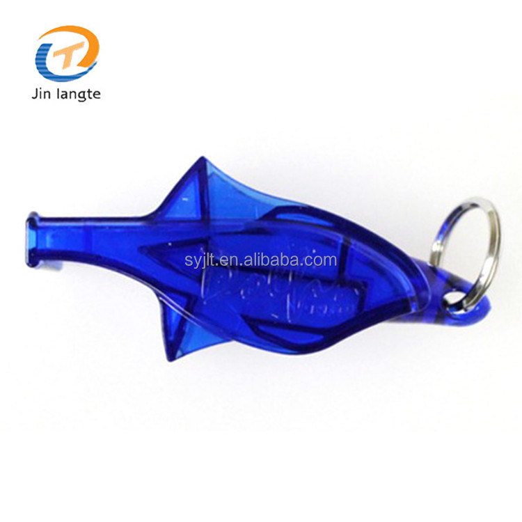 Cheap price basketball football soccer referee plastic dolphin whistle