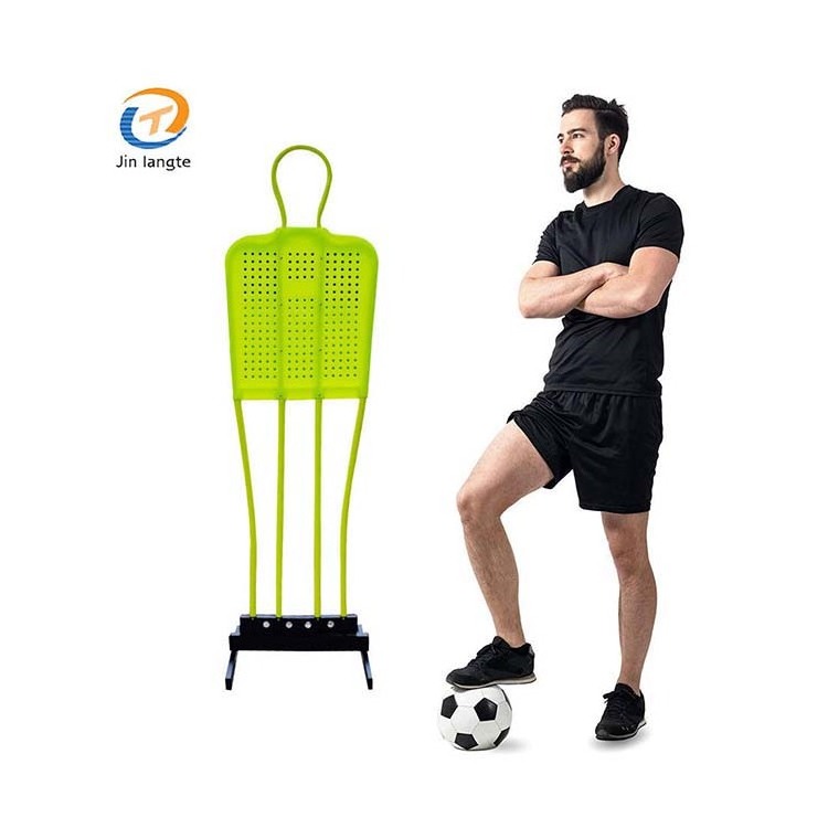 Custom 70 Inch PVC Inflatable Football Tackling Dummy Goalkeeper Free Kick Mannequin Basketball Defender Dummy Soccer Mannequins