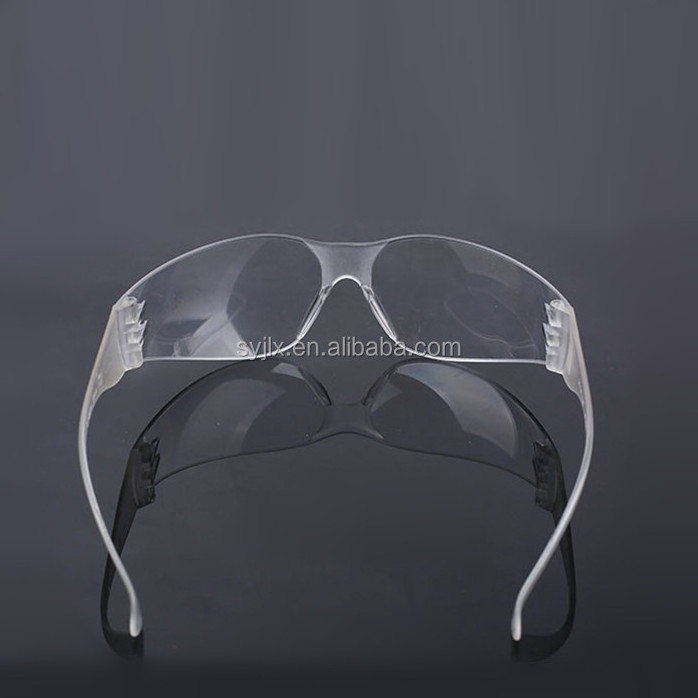 High quality OEM custom printing logo transparent eye goggles