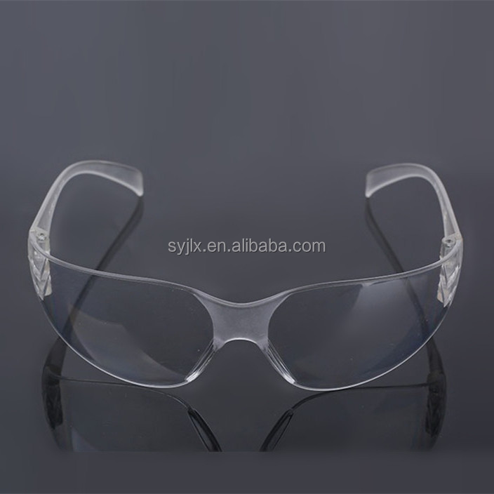 High quality OEM custom printing logo transparent eye goggles