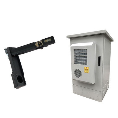 Communication station network electric key lock smart cabinet lock swing handle lock