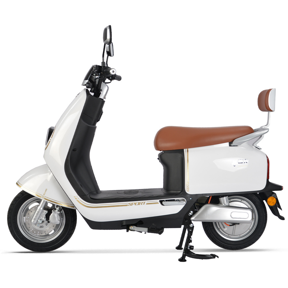 Factory Price 40km/h Max Speed 80-90km Range E Moped Electric Scooter Motorcycles For Adults