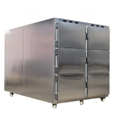 Manufacturer s price 6 rooms Mortuary freezer morgue fridge morgue refrigerator