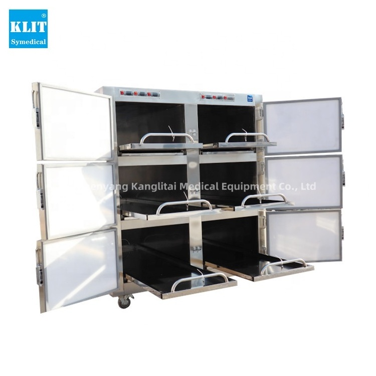 KLIT 8 Bodies Medical Morgue Refrigerator KLT-8 Mortuary Freezer mortuary refrigerators