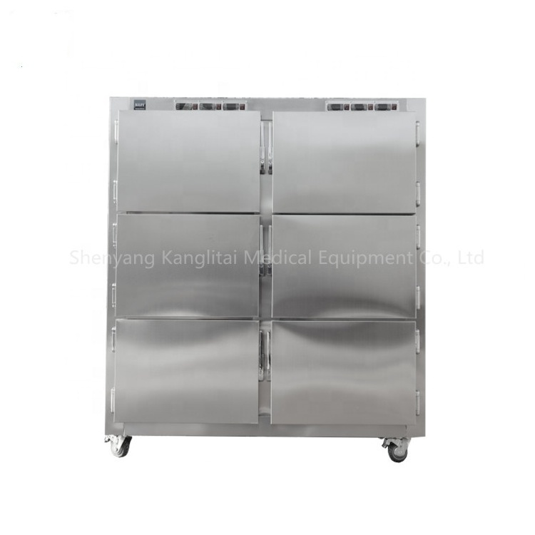 KLT-6 Body refrigerator corpse refrigerator for mortuary Body freezer