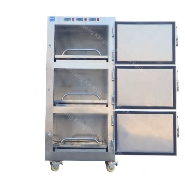 KLT-3 Cold Room Mortuary Refrigerator Cadaver Freezer Morgue Fridge