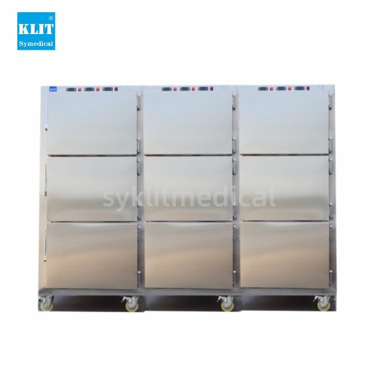 KLIT 8 Bodies Medical Morgue Refrigerator KLT-8 Mortuary Freezer mortuary refrigerators