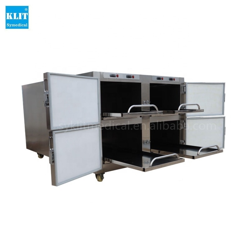 KLIT 8 Bodies Medical Morgue Refrigerator KLT-8 Mortuary Freezer mortuary refrigerators