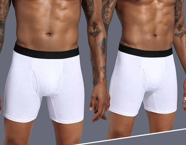 Custom logo mid waisted man underwear briefs spandex Cotton front openning men's briefs & boxers