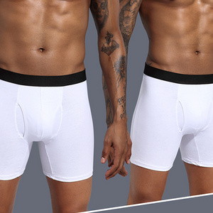 Custom logo mid waisted man underwear briefs spandex Cotton front openning men's briefs & boxers