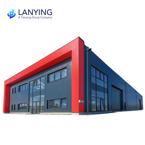 Prefabricated Steel warehouse / workshop / hangar / hall steel structure price