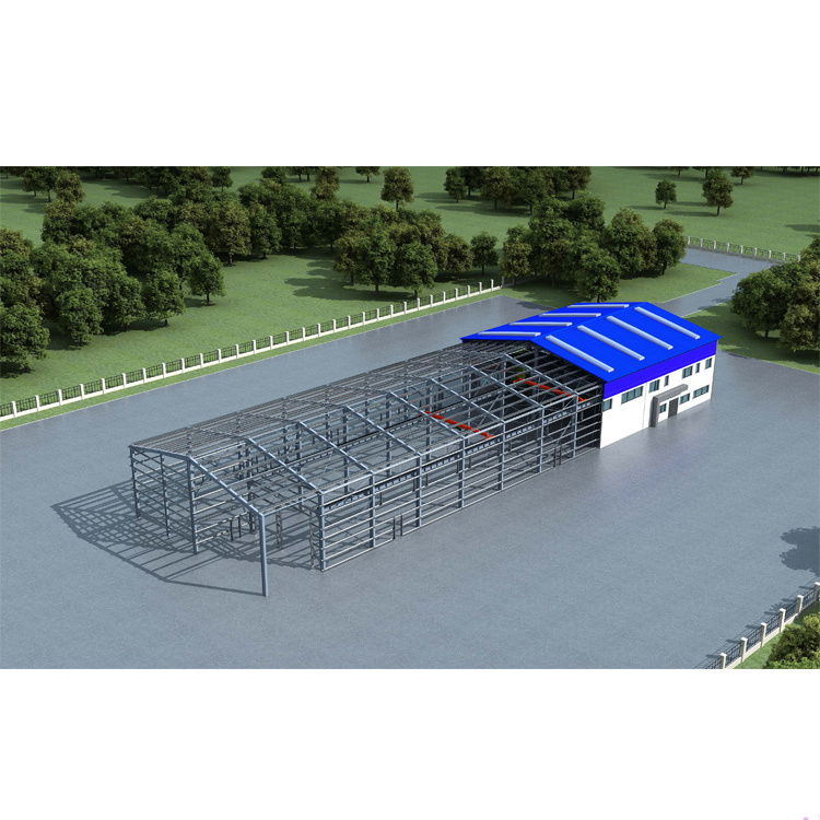 Prefabricated school metal  building custom steel structure building and construction prefab office building