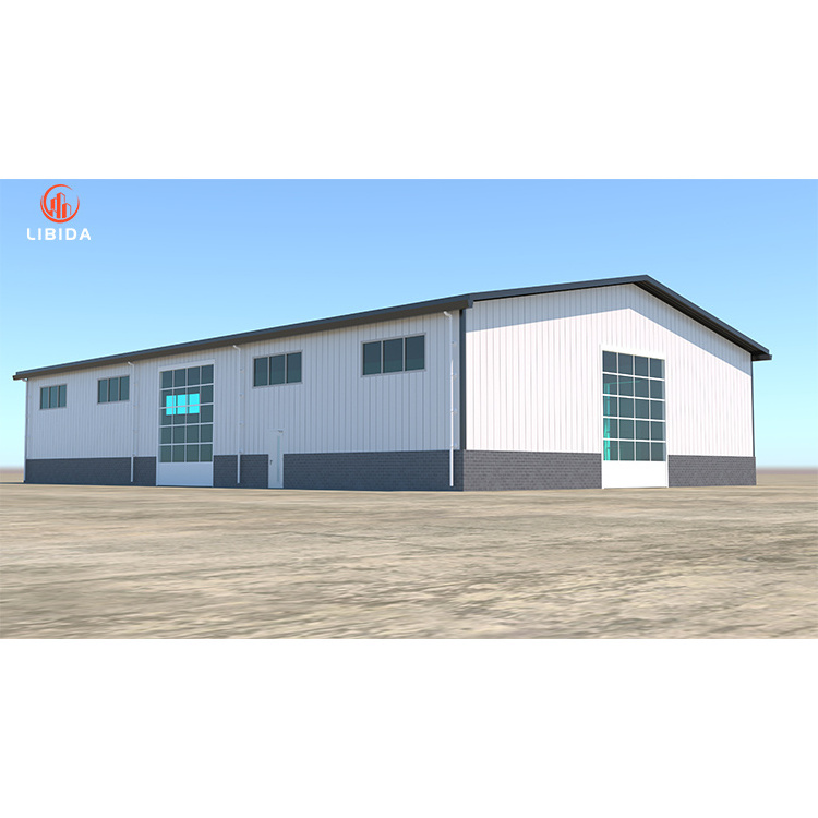 Factory Libida Metal Space Frame Steel Structure Building Prefab Warehouse Commercial Prefabricated Steel Structures Building