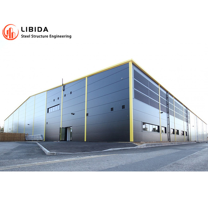 Prefab Steel Structure Building Space Frame Prefabricated Warehouse/Workshop/Aircraft Hangar/ Construction